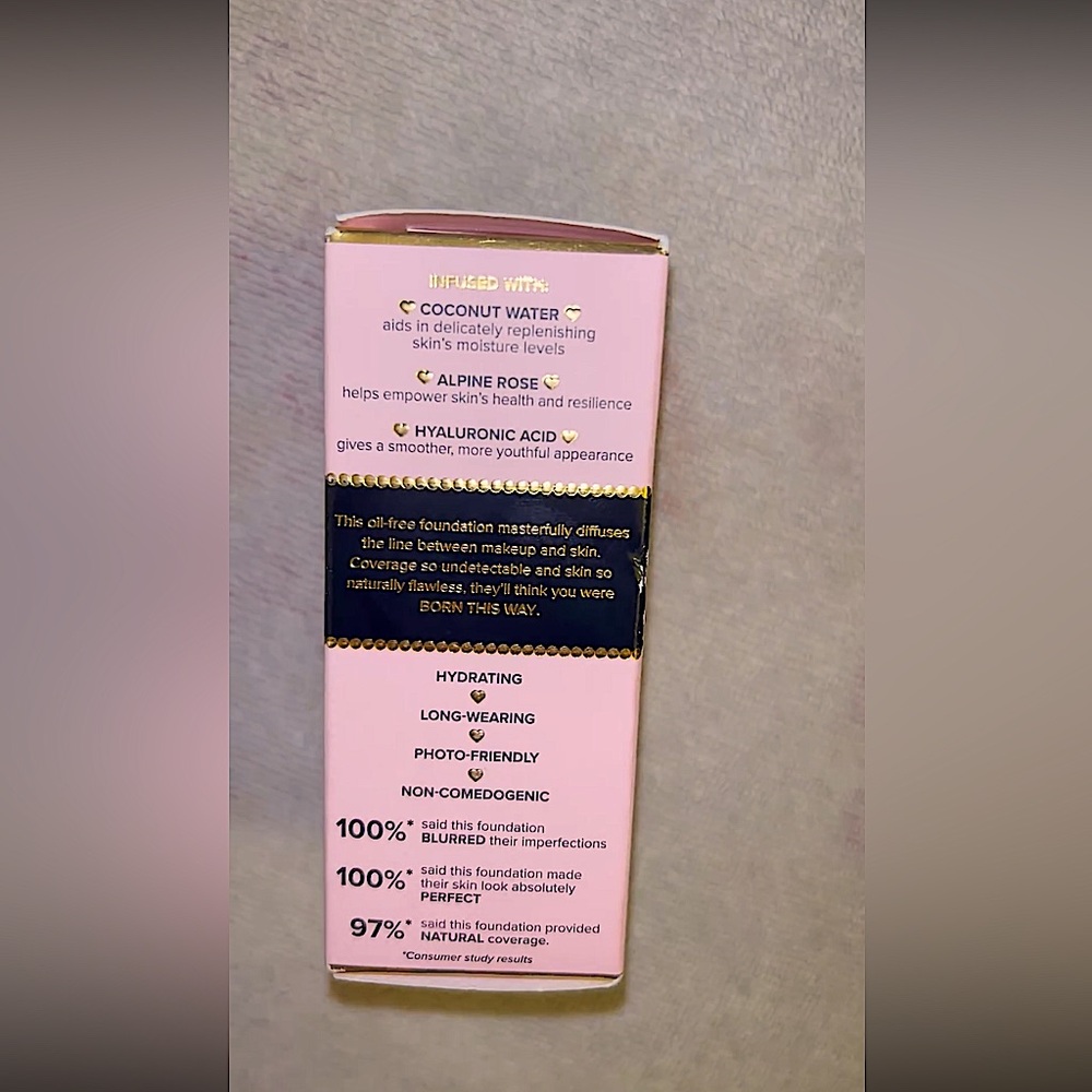 Too Faced Born this Way Foundation.Truffle. This is my first post, be gentle pls